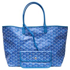 GOYARD SAINT LOUIS PM TOILE GOYARDINE Bleu